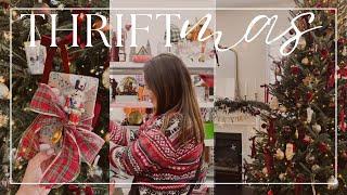 THRIFT WITH ME | Thrifted Christmas Gifts, Home Decor on a Budget & a Thrift Haul!