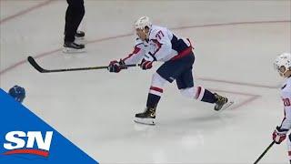 T.J. Oshie Scores In First Game Back After Father's Passing