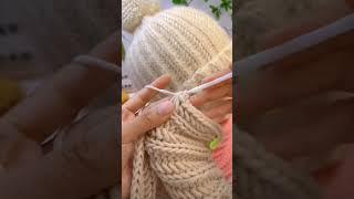 Very Simple crochet and knitting pattern tutorial #short #knitting #crochet #257