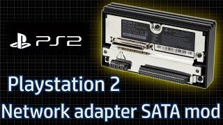 PS2 original Sony network adapter SATA mod