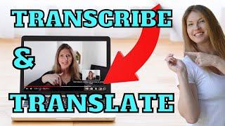 How To Transcribe & Translate Your Video Using Gglot