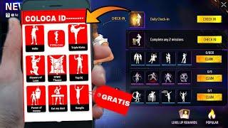  ¡CÓMO TENER EMOTES GRATIS EN FREE FIRE EN SOLO MINUTOS!  CONSEGUIR EMOTES GRATIS EN FREE 2024