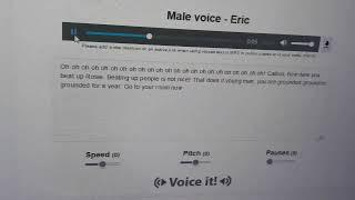 Eric text to speech voice
