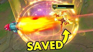 When LOL Players Get PERFECTLY Saved...