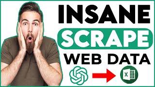 How To Use ChatGPT For Web Scraping and To Extract Data In Excel #openai #chatgpt #webscrping