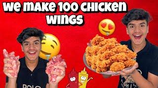 WE MAKE 100 WINGS CHALLENGE  | IQRAN