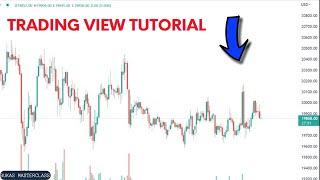 How to remove vertical and horizontal lines on your trading view chart