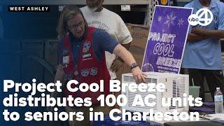 Rep. Gilliard's Project Cool Breeze distributes 100 AC units to seniors in Charleston