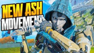 NEW Ash MOVEMENTS are INSANE Apex Legends Gameplay