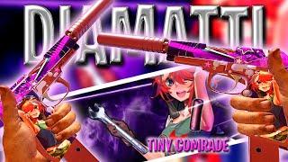 Call Of Duty Black Ops Cold War PC | Diamatti Pistols (Tiny Comrade) | Violet Anime Pack