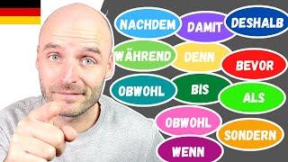 ALLE Konnektoren A1-B1 | Deutsch lernen