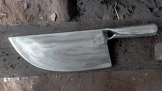 Knife Making - Forge a Large Meat Cleaver | Chopper Knife - Creative Daily Works
