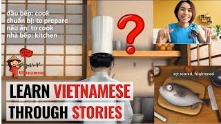 Learn Vietnamese through stories | Fugu by Philippe Arthur| Let's go Vietnamese