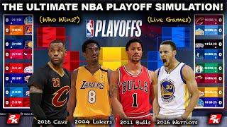 BEST NBA Teams Over the Last 20 Years INTO a PLAYOFF Tournament on 2K!