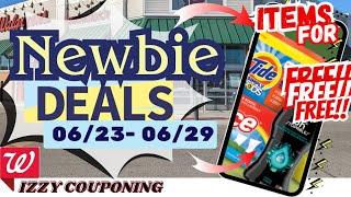 WALGREENS NEWBIE DEALSSPEND LESSHow2Coupon |06/23-06/29 #fyp #new #shopping #cupones #walgreens