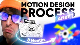 Animating my First Personal Project - Motion Design Process Breakdown
