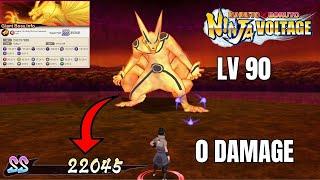 NxB NV: FV Sasuke VS Kurama | Village Leader World Championship No.9 | 0 Damage【忍ボル】