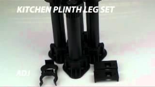 Kitchen Plinth Leg Set 180mm