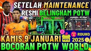 RESMI POTW BELLINGHAM !! SETELAH MAINTENANCE 9 JANUARI PAKET KEMENANGAN AC MILAN ? BOCORAN POTW 2025