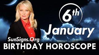 January 6 Zodiac Horoscope Birthday Personality - Capricorn - Part 1