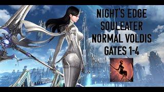 [Lost Ark] 1600 Night's Edge Souleater Normal Voldis Gates 1-4