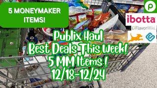 Publix Best Deals This Week! 5 MONEYMAKER Items! #publixcouponing 12/18-12/24