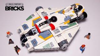 Lego Star Wars 75357 Ghost & Phantom II Speed Build