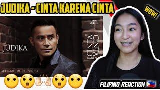 JUDIKA - CINTA KARENA CINTA!!! WOAH! SUARANYA SANGAT TINGGI DAN KUAT!!! [FILIPINO REACTION]