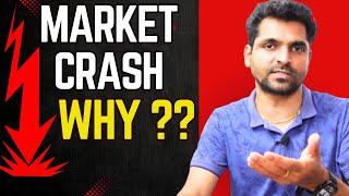 WHY NIFTY CRASH ? | NIFTY DOWN 300 points |Tamil Share | Share Market Nifty Tamil Analysis