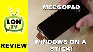 MeeGoPad Review - A full Intel Atom Bay Trail Windows 8 PC on a HDMI stick!