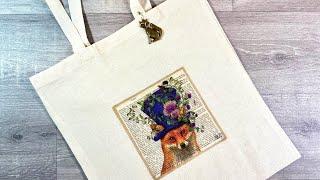 Napkin Art - How To Decoupage On Fabric