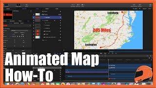 How I Make My Animated Maps | Motorcycle Video Travel Series | 9