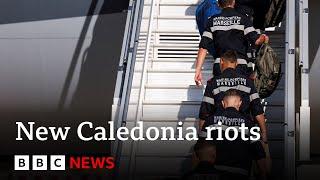 New Caldeonia riots trigger state of emergency in territory as French police arrive | BBC News
