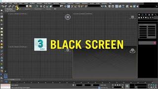 How to fix Black Screen Problem in 3ds Max 2021 || TIPS AND TRICKS