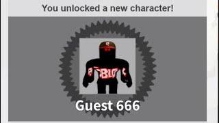 Unlocking Guest 666 (Roblox Guest World)