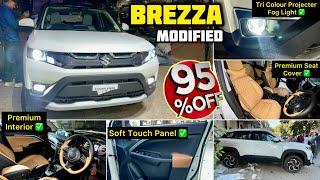 2024 Brezza to Top Modification With Price  Brezza Base Model Modified with Price 