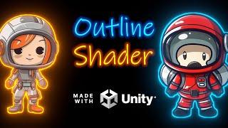 Glowy Outline Shader and Controller - Amplify Shader Editor & Unity Tutorial