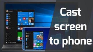 Cast computer screen to Android || Screen mirroring to smartphone || Onkar Jha