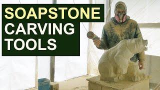 Stone Carving Tools and Techniques - How I Carve My SOAPSTONE Sculptures