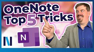 Top 5 Microsoft OneNote Tipps und Tricks!