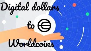 How to Convert Digital dollars to Worldcoin in 30 seconds