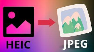 Comment convertir HEIC en JPG en ligne gratuit