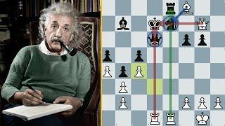 Albert Einstein vs. J. Robert Oppenheimer  - Chess Game | Are Scientific Geniuses Good at Chess?