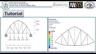 ANSYS Mechanical Tutorial –The truss bridge -Bending stress and deflection