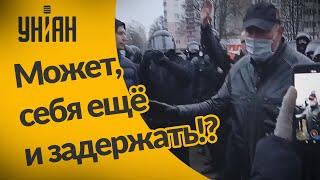 Руководитель минского ОМОНа предлагает протестующим "пройтись" к автозакам