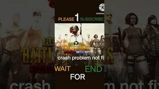 Pubg mobile lite 0.25.0 Crash Problem Not Fixed pubg lite crash | Crash problem no solve#pubglite