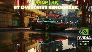 GeForce RTX 4070 Ti Benchmark | Cyberpunk 2077 RT Overdrive