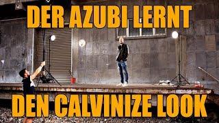 Der Azubi lernt CALVINIZE (natürliches Licht und Kunstlicht)