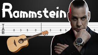 Sonne - Rammstein Guitar Tutorial, Guitar Tabs, Guitar Lesson (Fingerstyle)