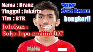 BTR Branz : Lupa Matiin Mic ||"SIM" MeMe